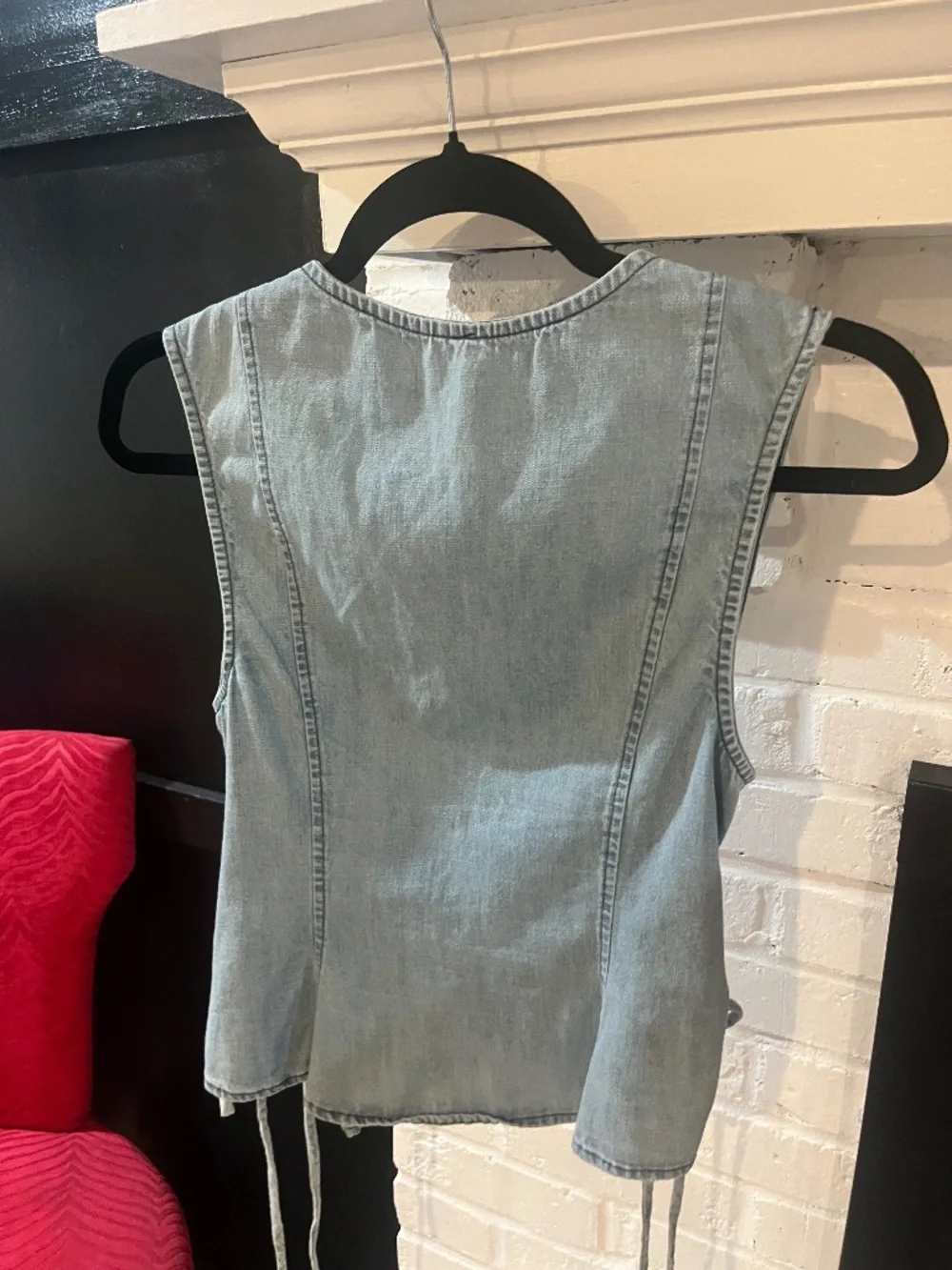 Free People | Denim Vest | XS - Picture 6 of 7